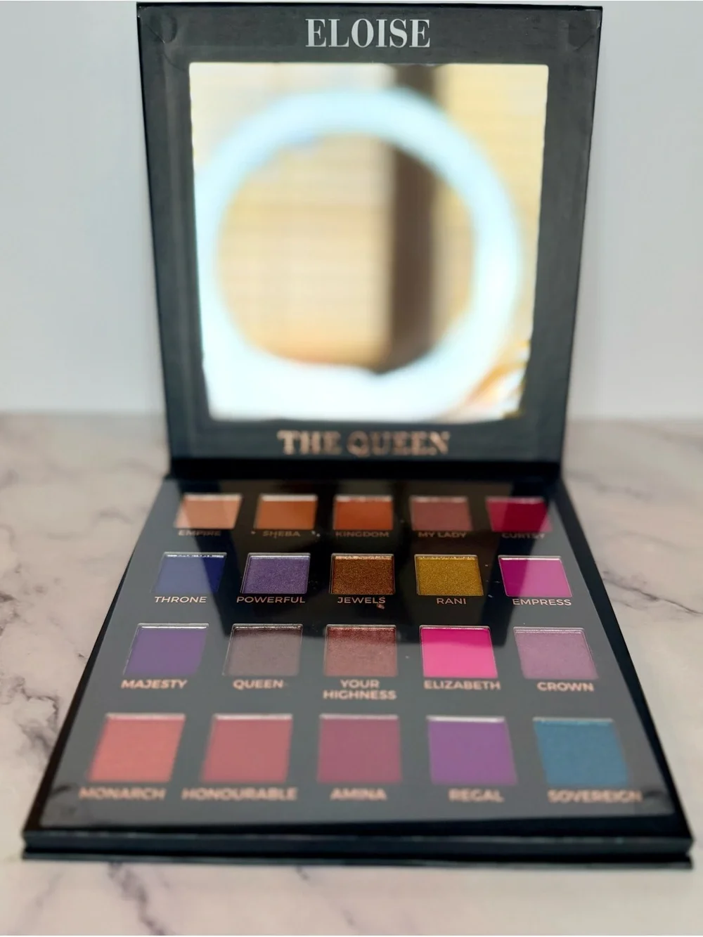 👑 The Queen Eloise Eyeshadow Palette | 20 Rich Matte & Shimmer Shades NIB